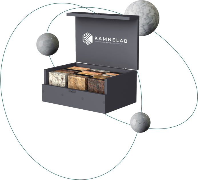 Набор образцов камня